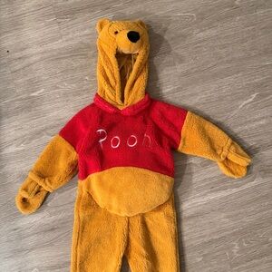 Disney Winnie The Pooh kids fleece costume Y2K